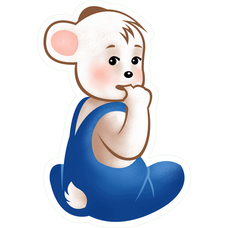 G Nounours assis