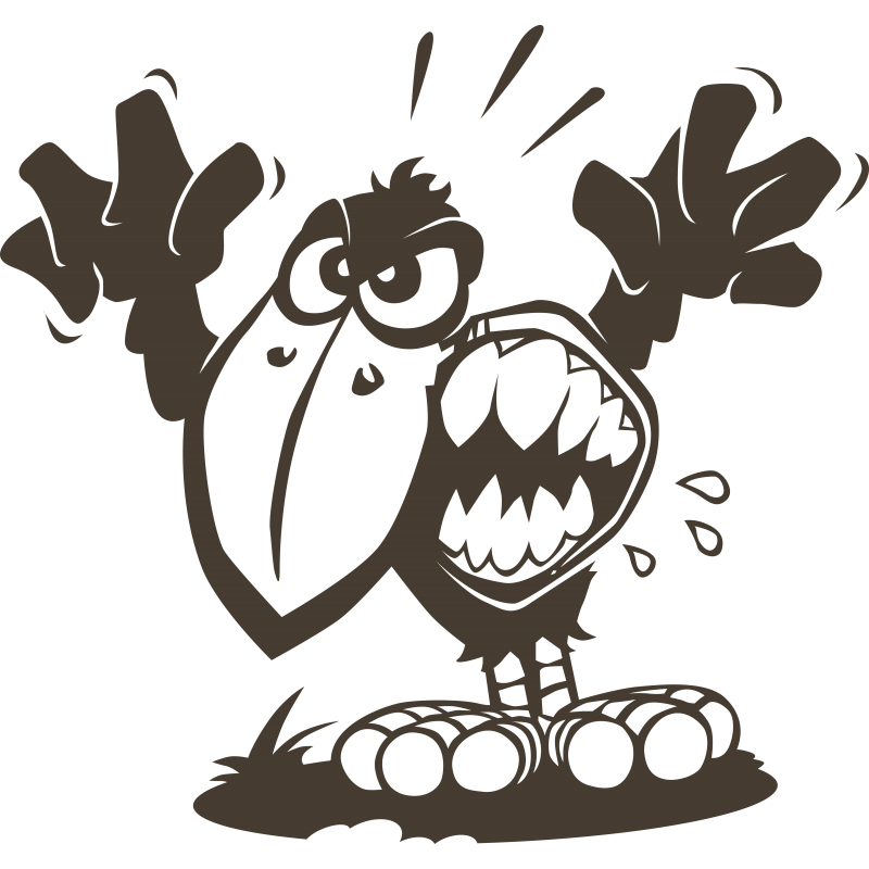 Le cri du corbeau