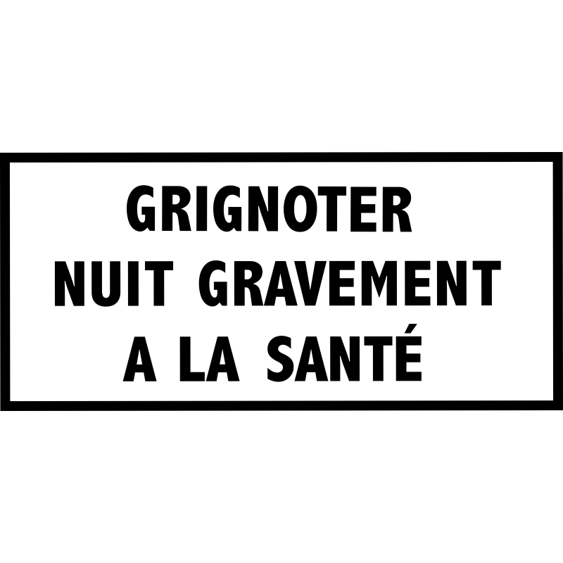 Grignoter nuit