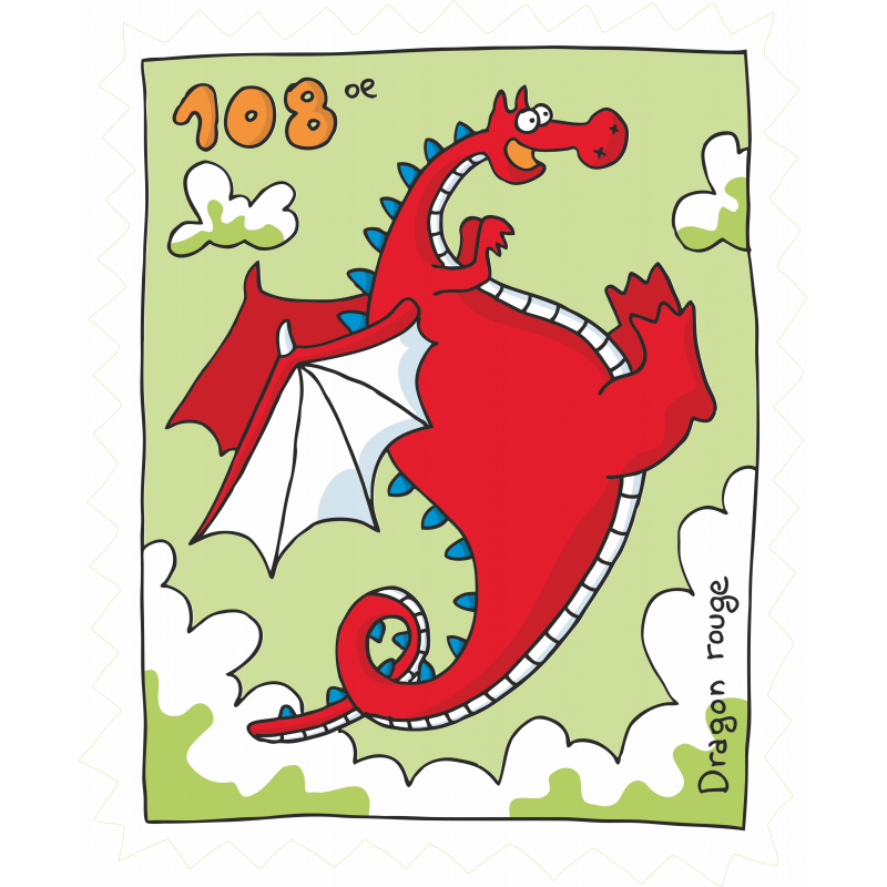 Dragon rouge