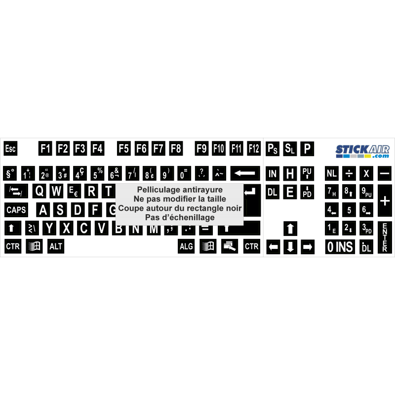 Clavier  SRIHV noir