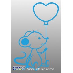 192 - Souris ballons
