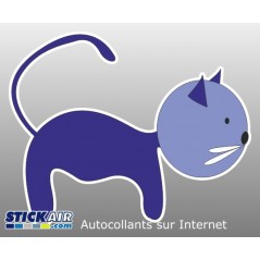 Chat bleu