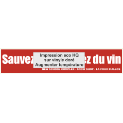 Sauvez l eau, buvez du vin
