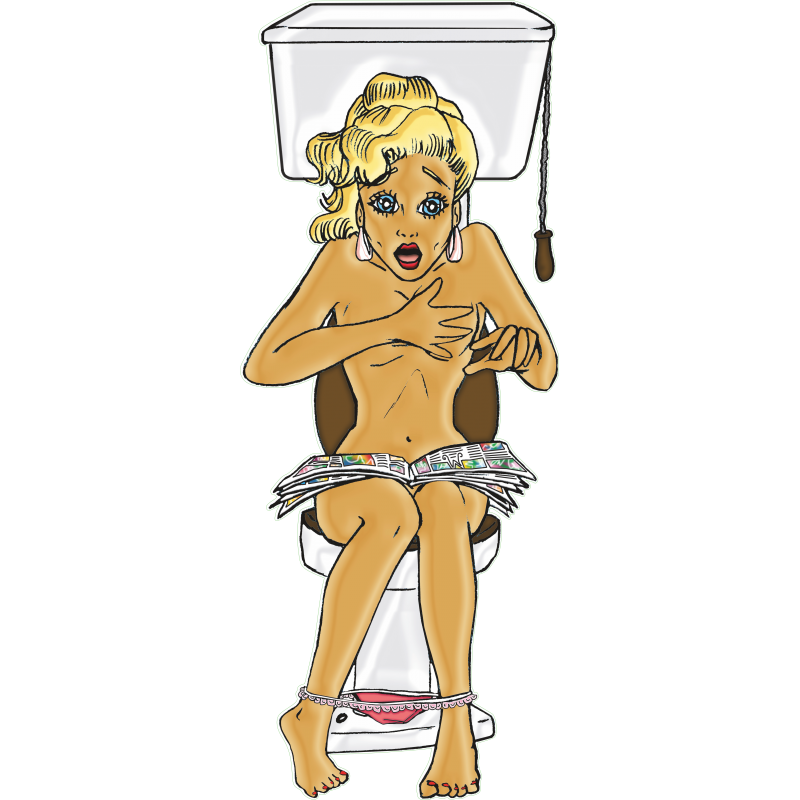 Pin up toilettes
