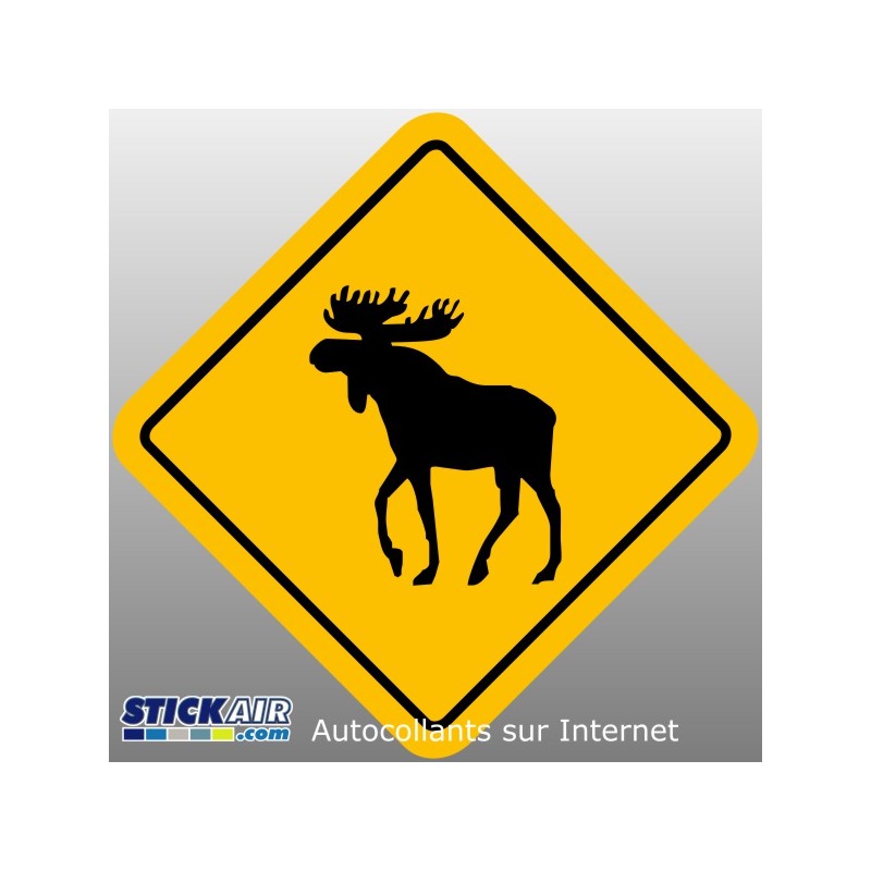Caribou roadsign