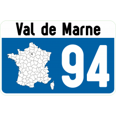 Sticker 94 Val de Marne