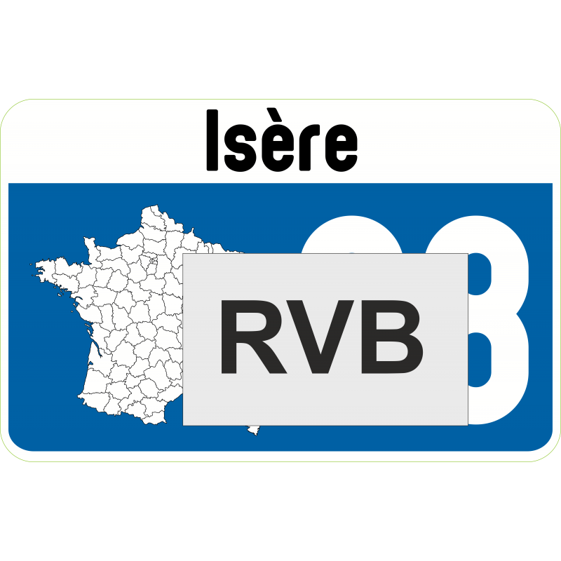 Sticker 38 Isere