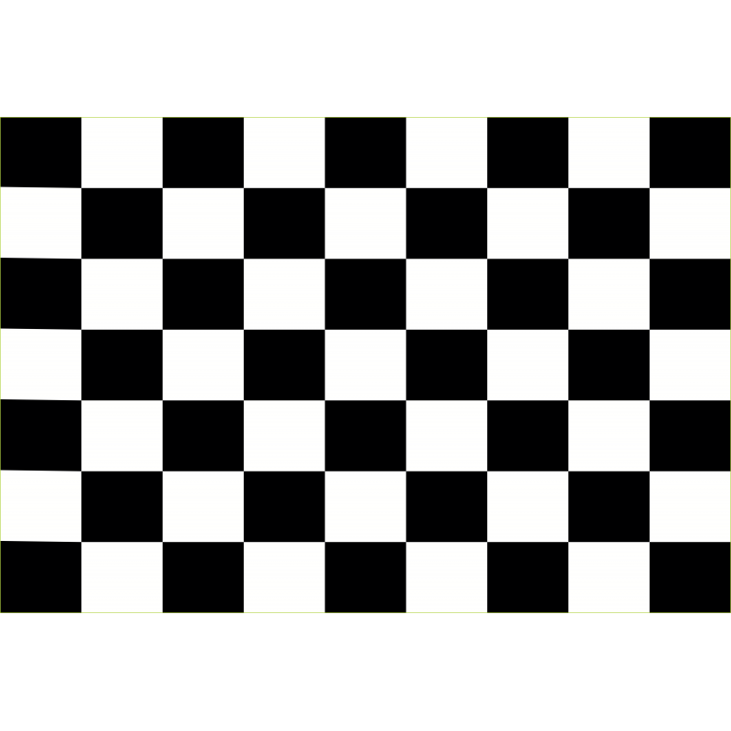 Damier noir et blanc Damier noir et blanc