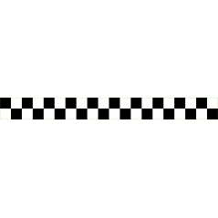 Damier noir et blanc