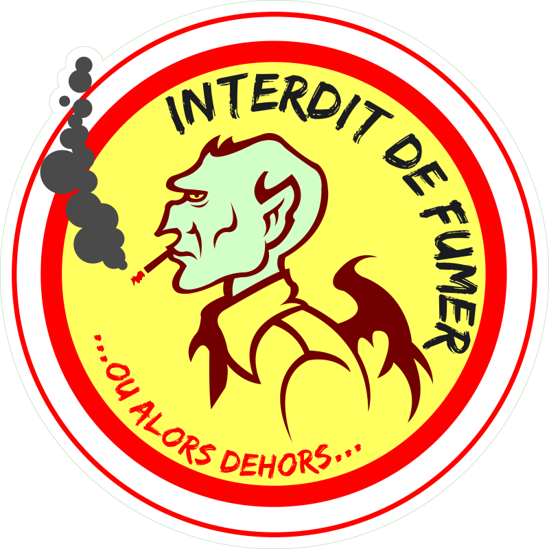 R Interdit de fumer