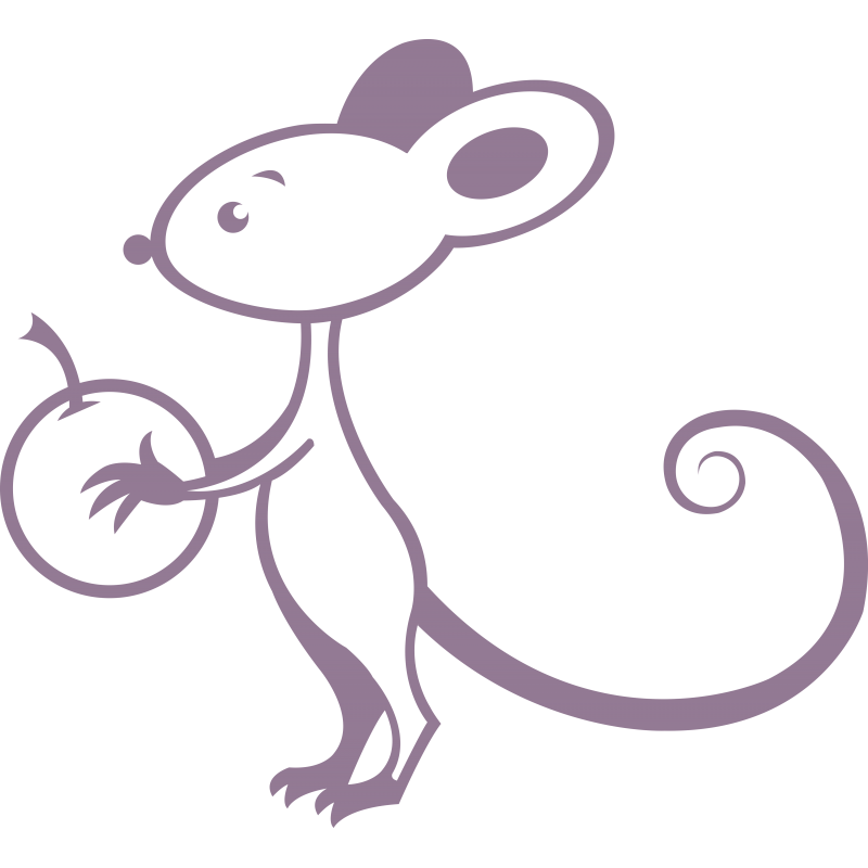 257 Souris Pomme_257