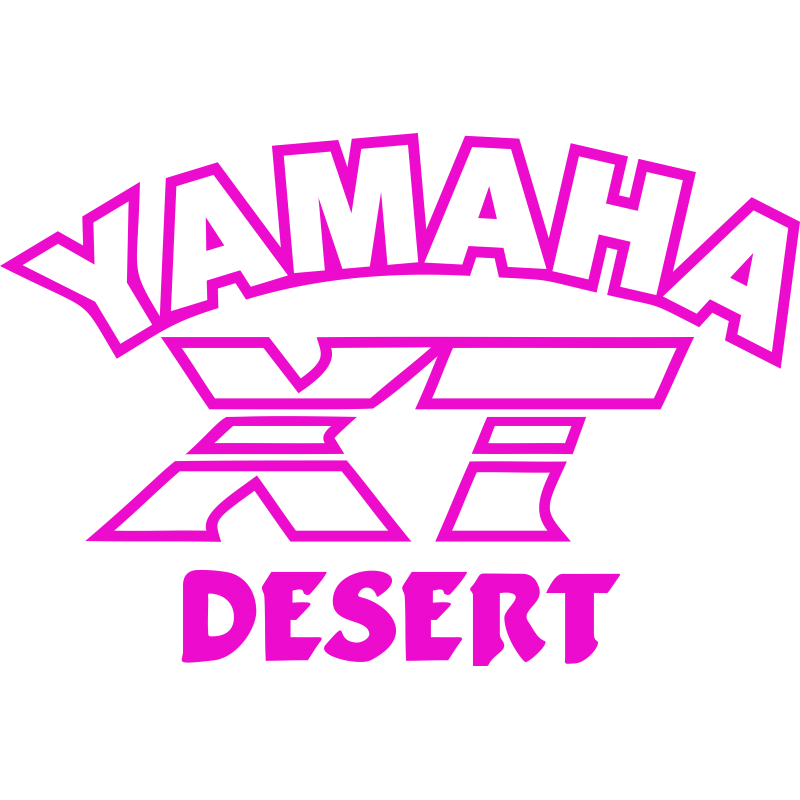 Yamaha XT desert