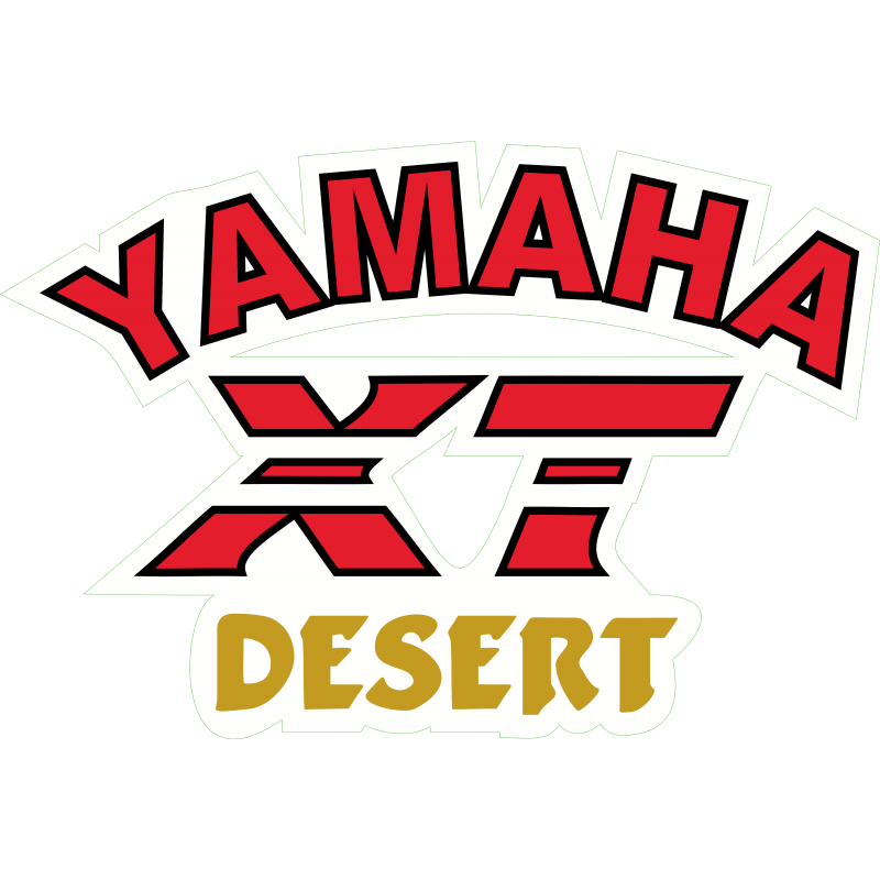 Yamaha XT desert
