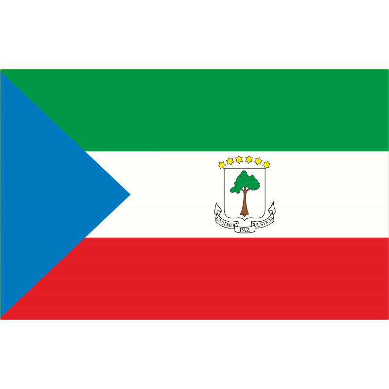 Drapeau Guinée équatoriale