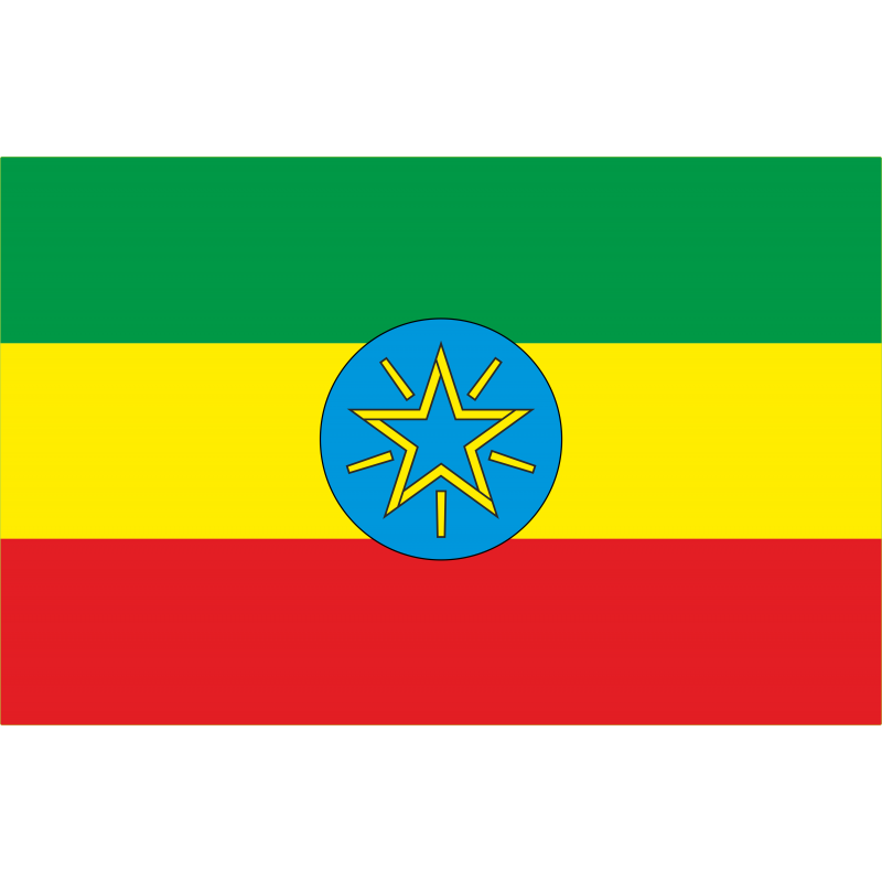 Drapeau Ethiopie