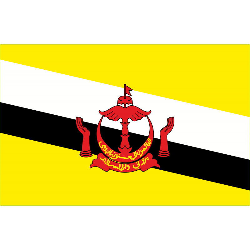Drapeau Brunei Darussalam Drapeau Brunei Darussalam