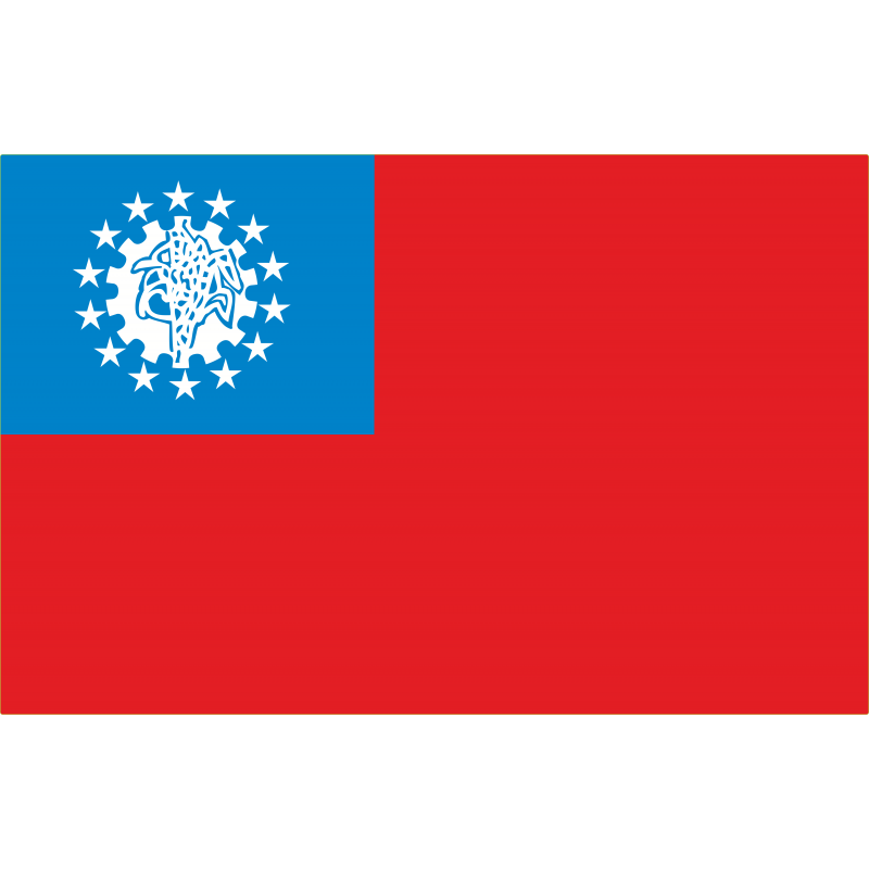 Drapeau Birmanie