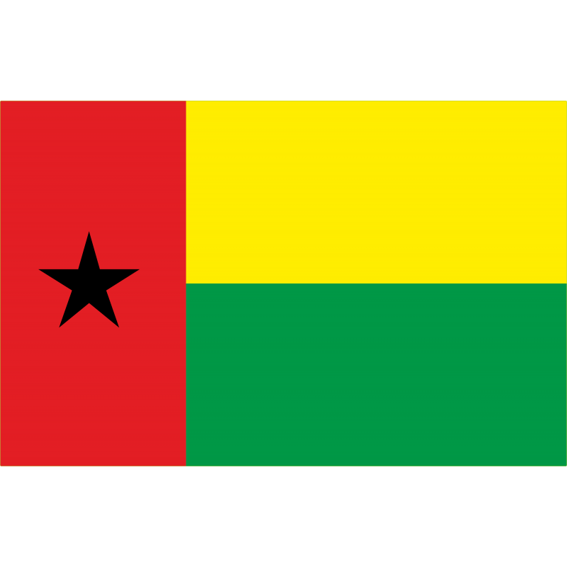Drapeau Guinée Bissao Drapeau Guinée Bissao