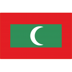 Drapeau Maldives