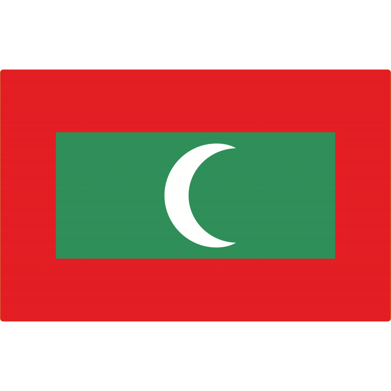 Drapeau Maldives Drapeau Maldives