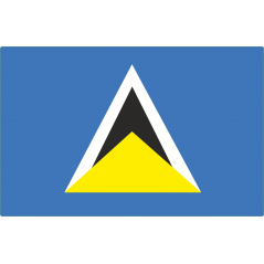 Drapeau Sainte Lucie