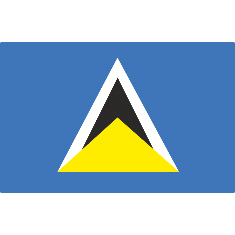 Drapeau Sainte Lucie