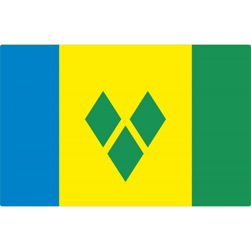 Drapeau St Vincent et les Grenadines
