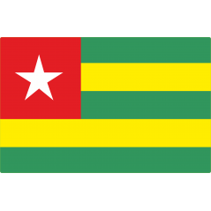 Drapeau Togo