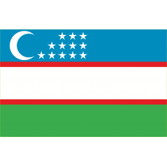 Drapeau Ouzbekistan