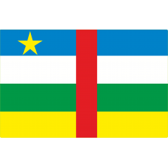 Drapeau République Centre Afrique
