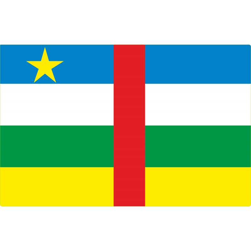 Drapeau République Centre Afrique