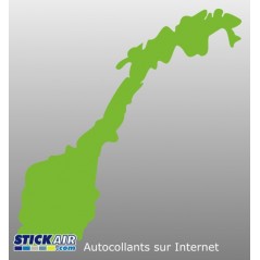 Carte Norvege