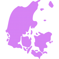 Carte Danemark