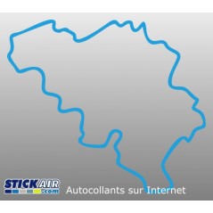 Carte Belgique