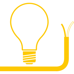Ampoule et fil