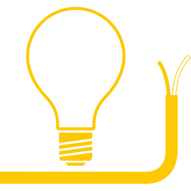 Ampoule et fil