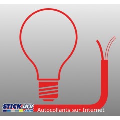 Ampoule et fil