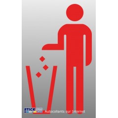 Pictogramme poubelle