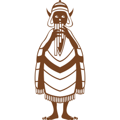269 - Lutin flute de pan