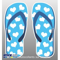 Hawaii tongues bleu clair