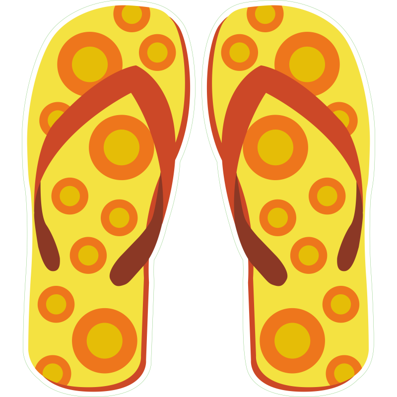 Hawaii tongues jaune