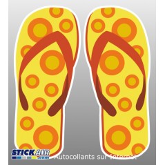 Hawaii tongues jaune