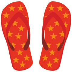 Hawaii tongues rouge