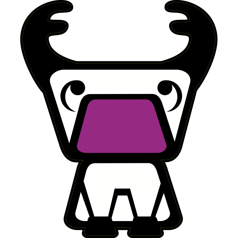 Cerf Violet