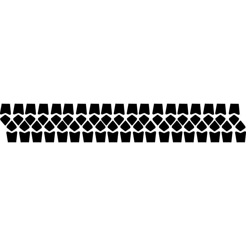 Trace de pneu