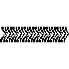 Trace de pneu