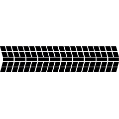 Trace de pneu