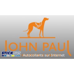 Autocollant John Paul conciergerie