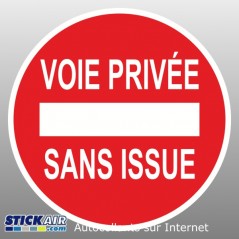 Voie Privee sans issue